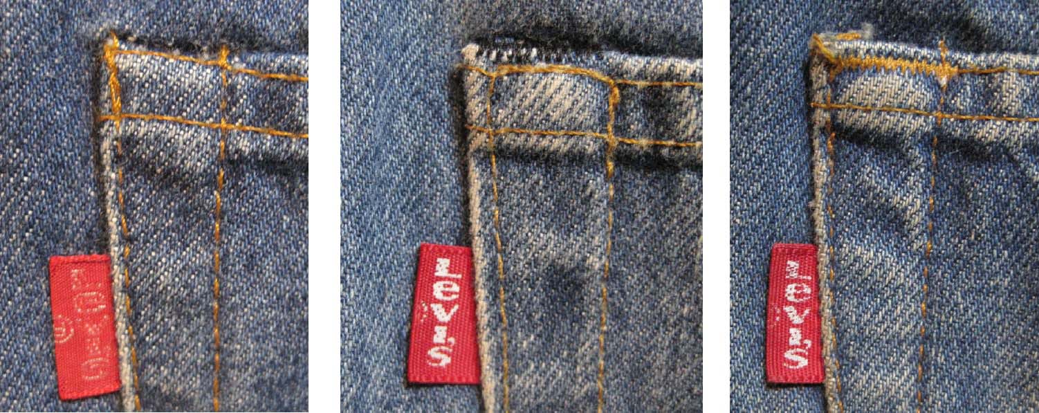 赤耳を徹底検証！ : ジーンズリペア・チェーンステッチの裾直し承り