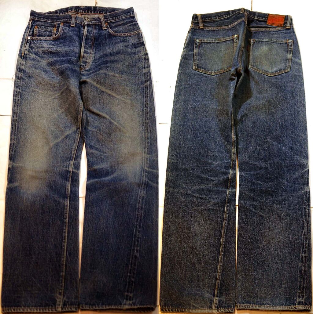t541/Denime ドゥニーム(オリゾンティ期) 546 501XXタイプ 色落ち 