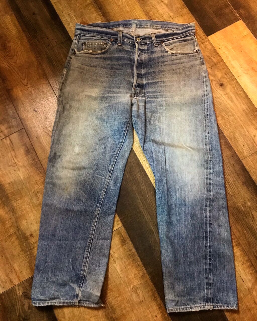 501 66前期 理想の色落ちだと思います。 : ジーンズリペア・チェーン