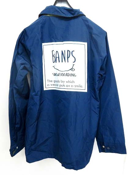 t613/BANPS/バンプス スノーボード リバーシブル コーチジャケット