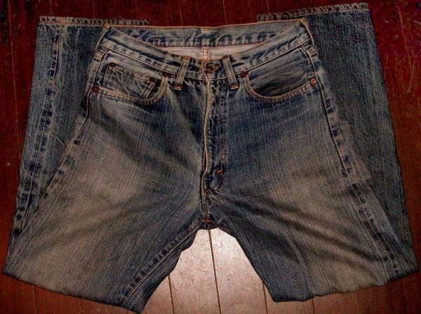 b264/リーバイス50266前期シングル☆ヴィンテージ強烈縦落ち  