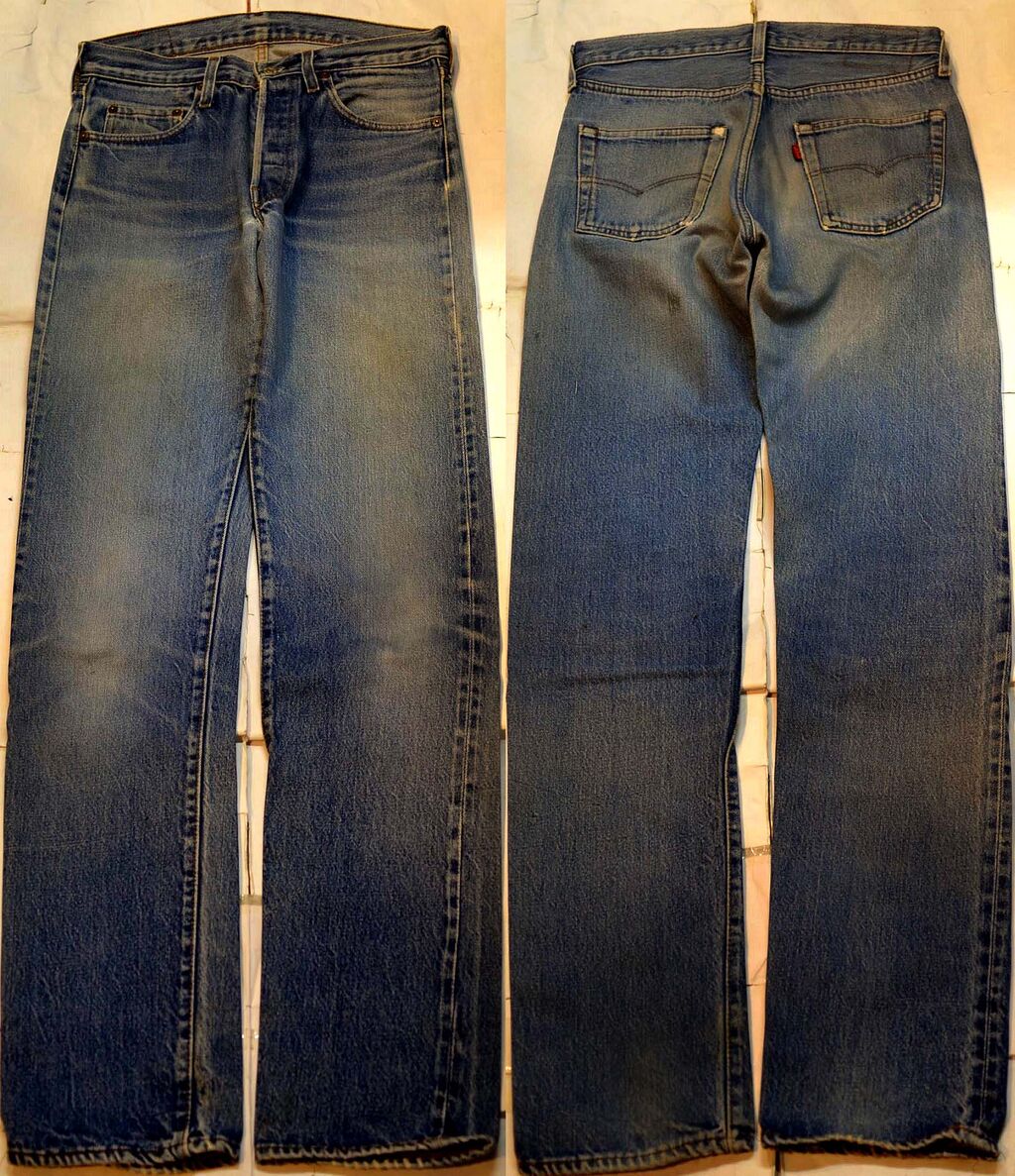 値下げ] 極上70´s Levi´s 501 赤耳 usa製 ヒゲ ハチノス