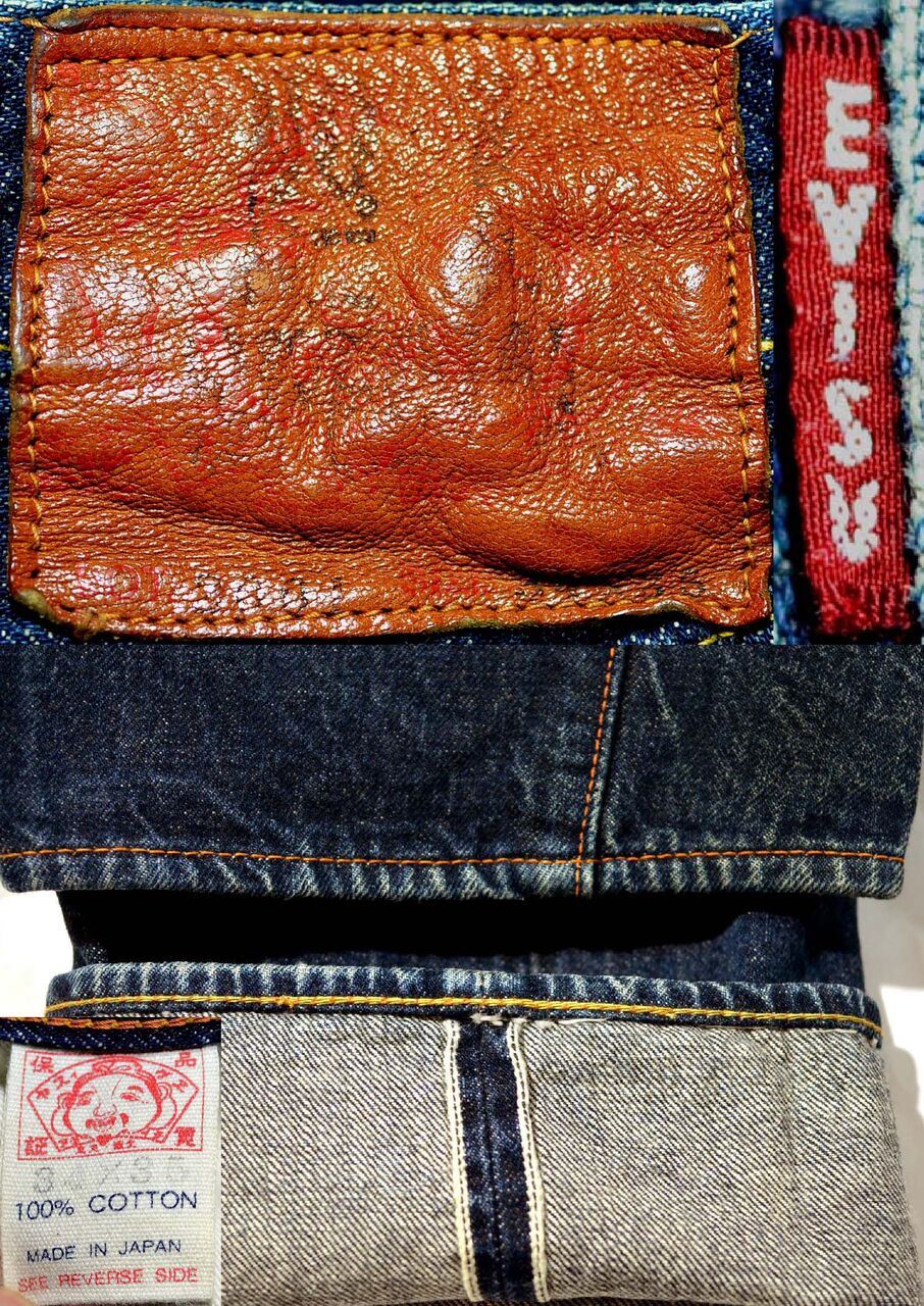 t527/EVISU エヴィス 2001 No.1 SPECIAL 白カモメ 黒耳 売約済み t527/EVISU エヴィス 2001 No.1 SPECIAL 白カモメ 黒耳 売約済み