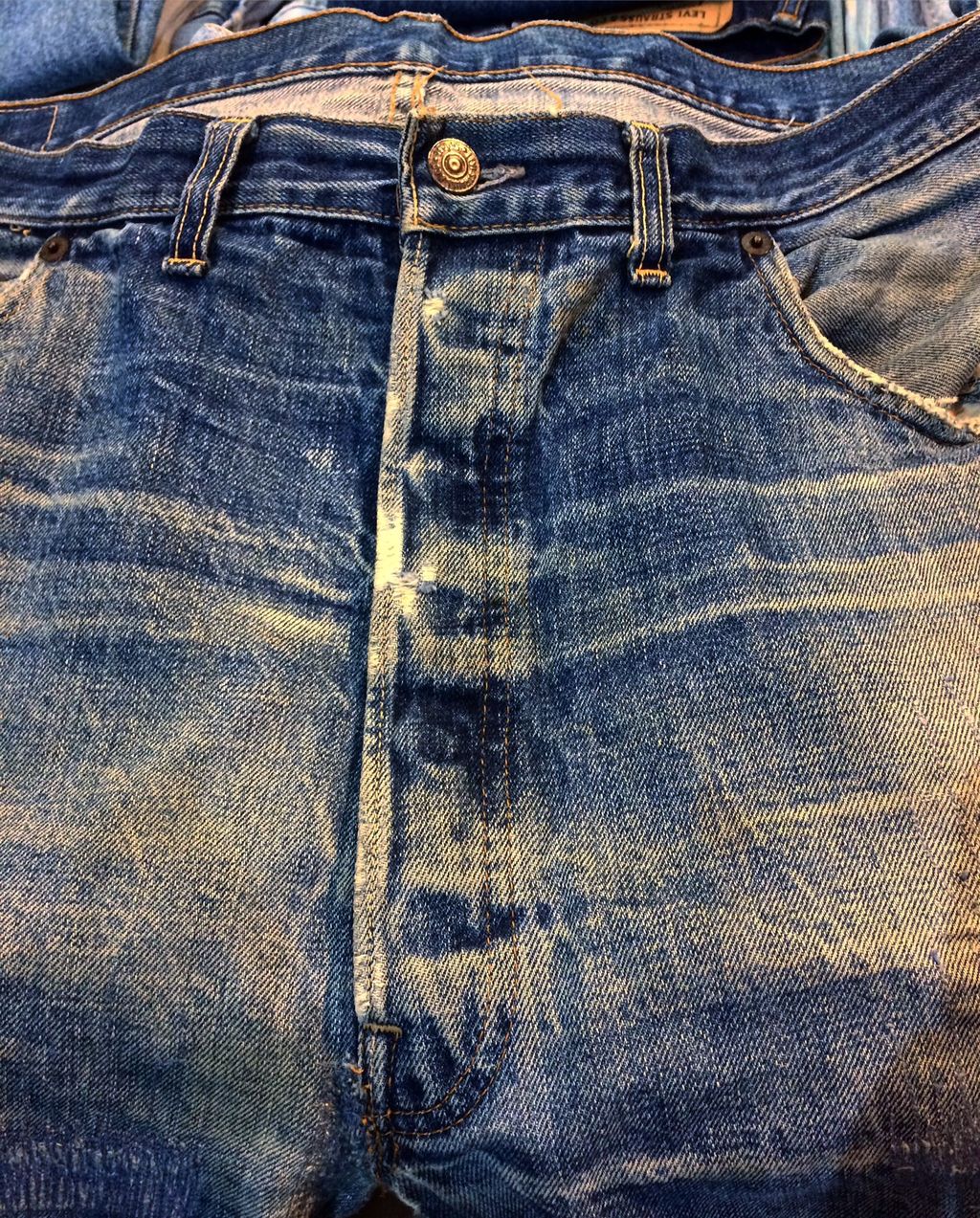 チョイ見せコレクション～501ビッグE 良い色落ち！ : ジーンズリペア