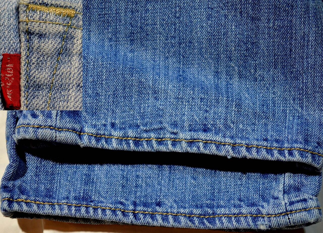 t403/LEVIS501 極上 ヴィンテージ仕様! 色落ち抜群 強烈縦落ち ... リーバイス 501 ヴィンテージデニムパンツ 縦落ち 良色 W32 7326
