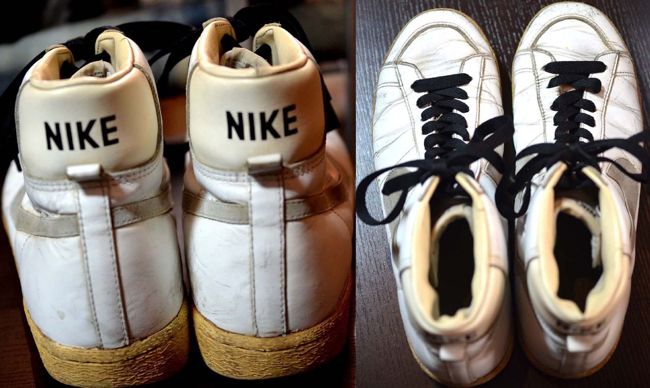 h106/NIKEブレザーレザー