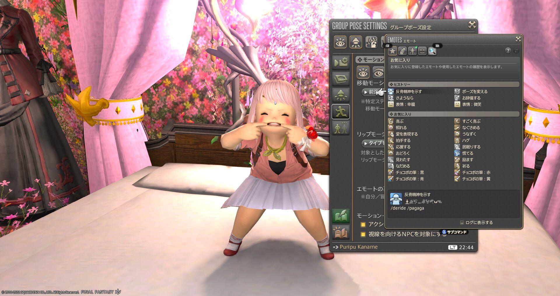 Puripu Kaname 日記 表情変えてイッーも良いですよね Final Fantasy Xiv The Lodestone