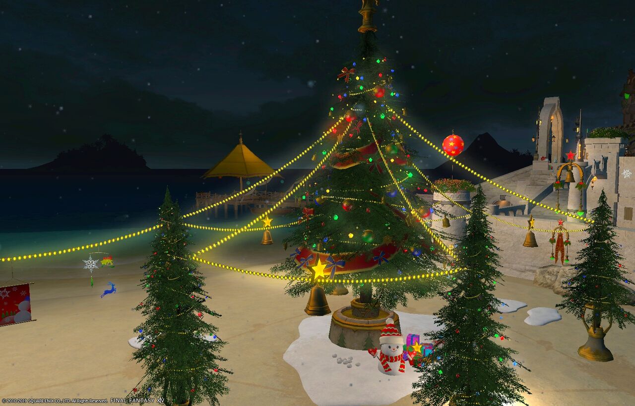 2019年のff14 星芒祭のクリスマスツリー 永い後日談のプリプフル 2019年のff14 星芒祭のクリスマスツリー 永い後日談のプリプフル