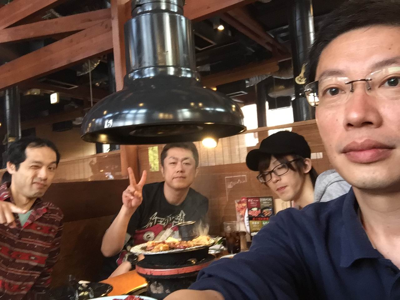 肉食系男同士の飲み会 スマイルコート茨木豊川