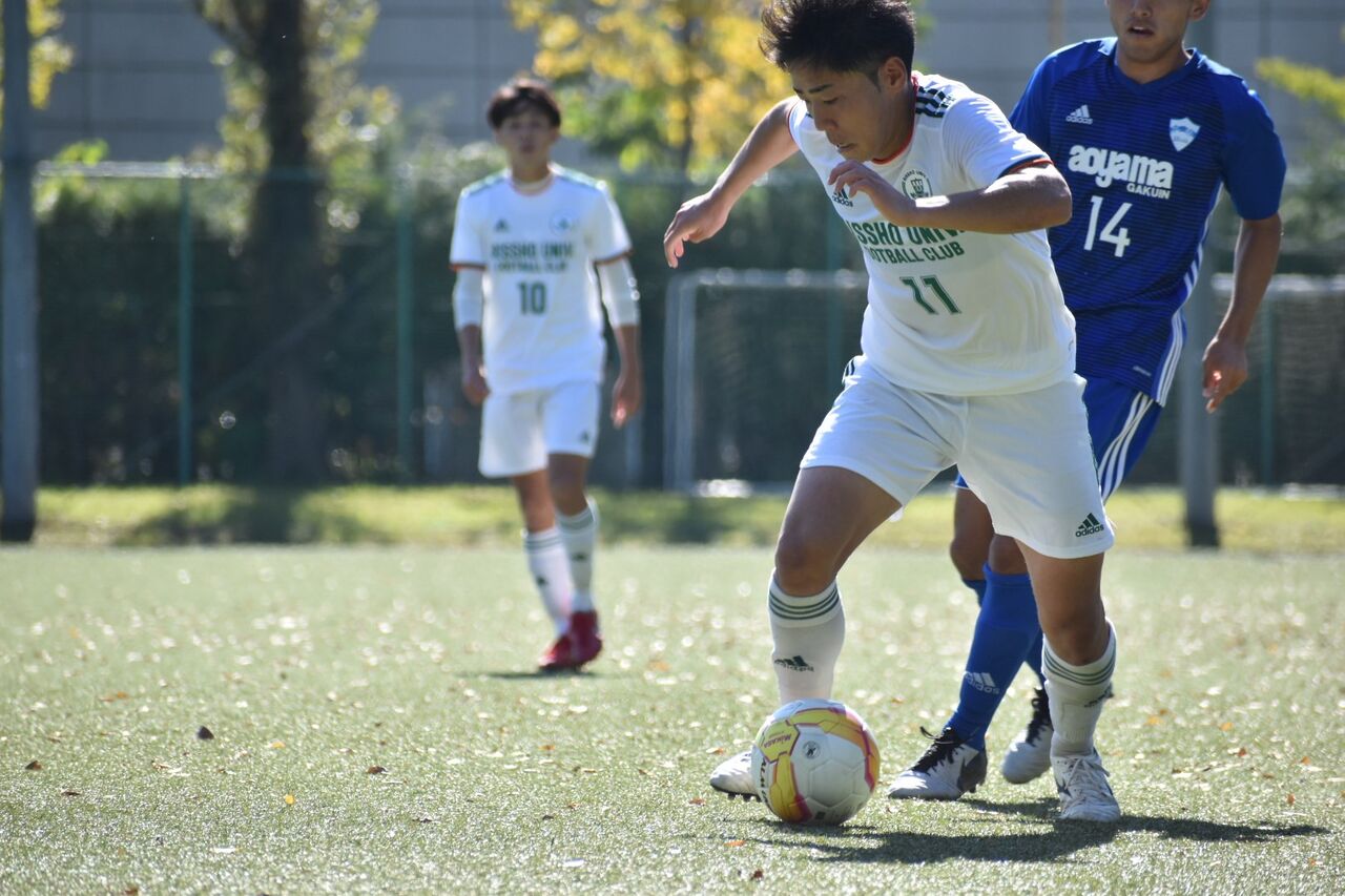 関東大学サッカーリーグ戦第節vs青山学院大学マネージャーブログ 立正大学 サッカー部