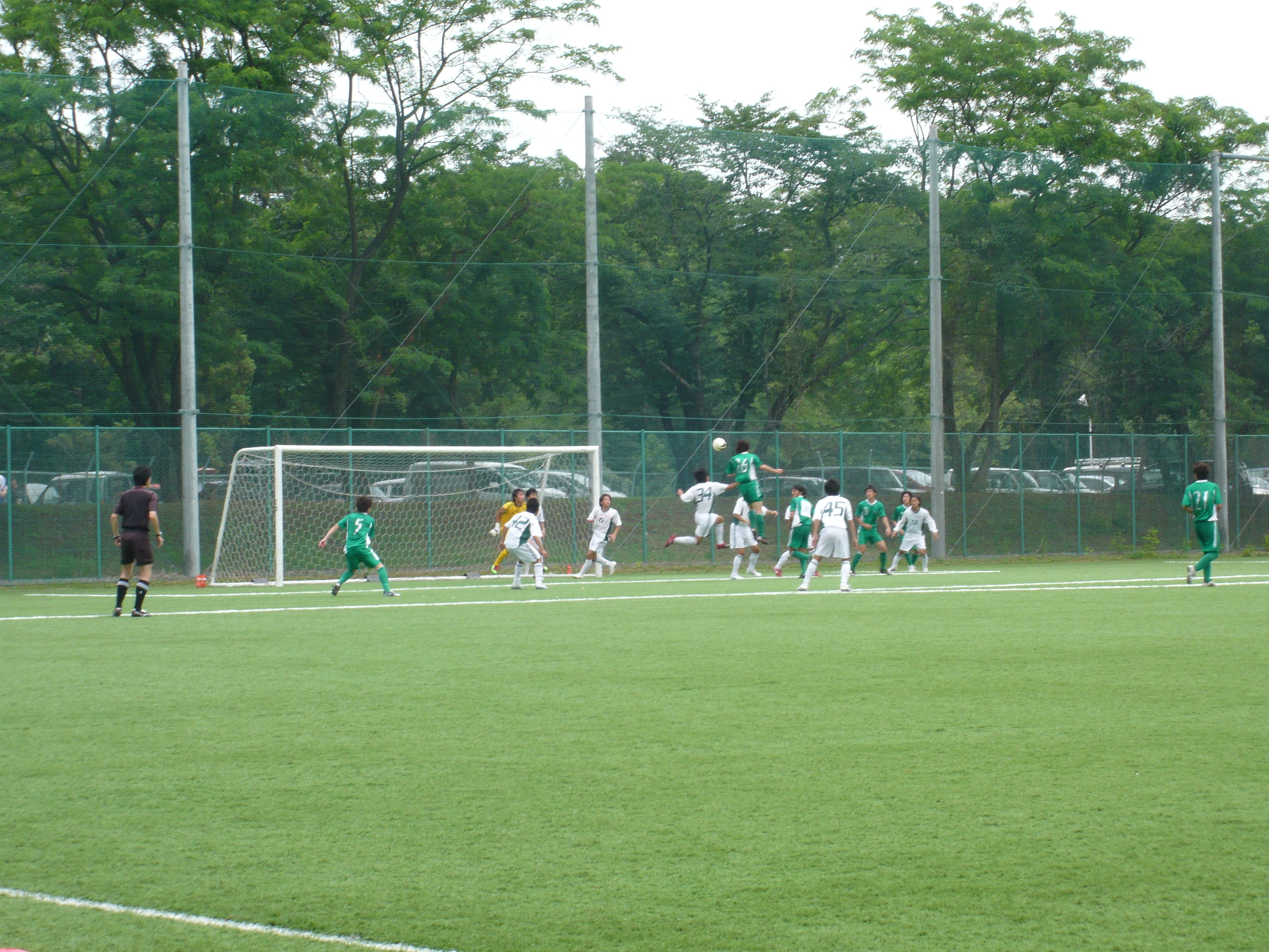 ６月２０日 春季対抗戦 ｖｓ武蔵大学 立正大学 サッカー部