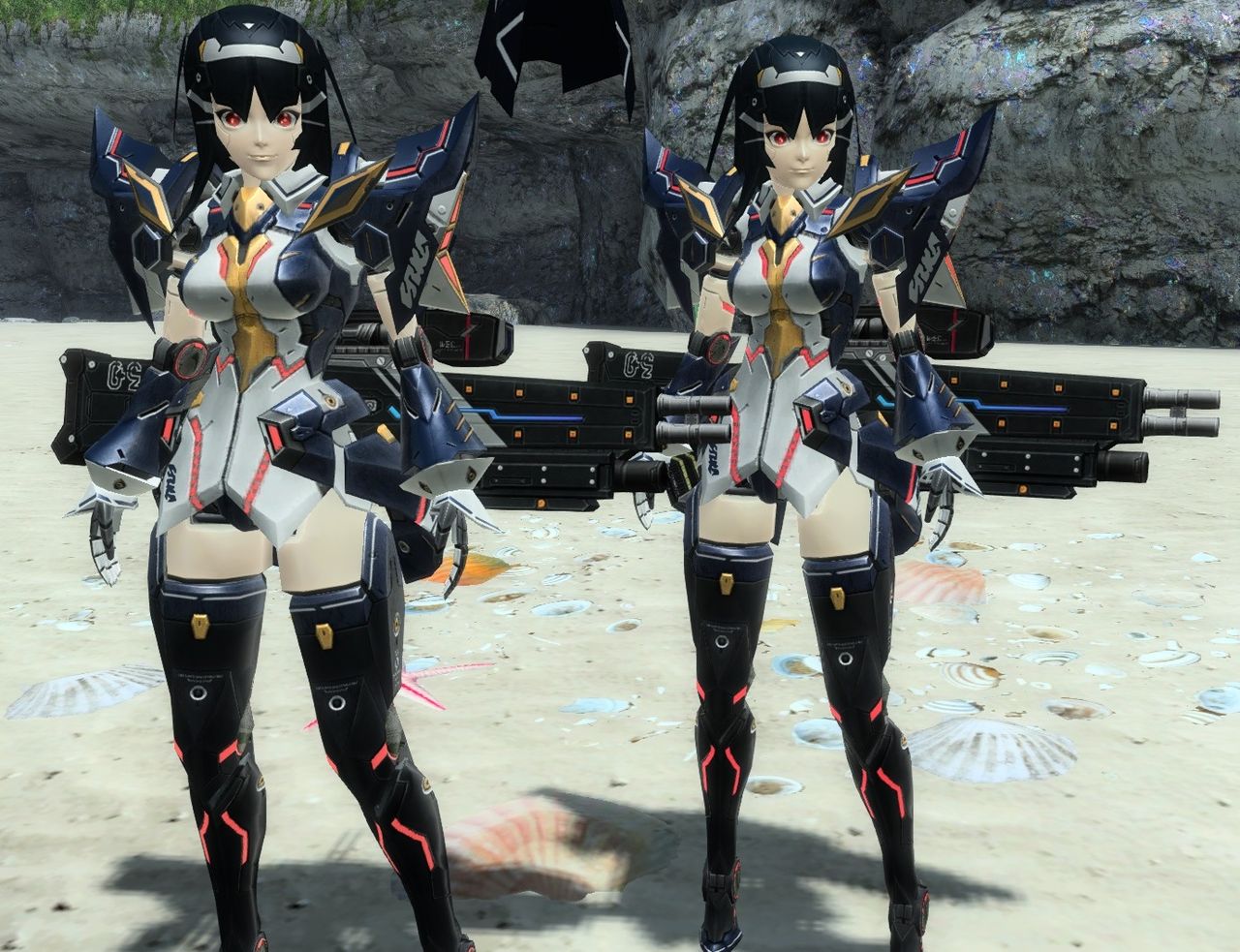 PSO2 リサさんに色々着替えてもらおうの会 : イオニアシリーズ