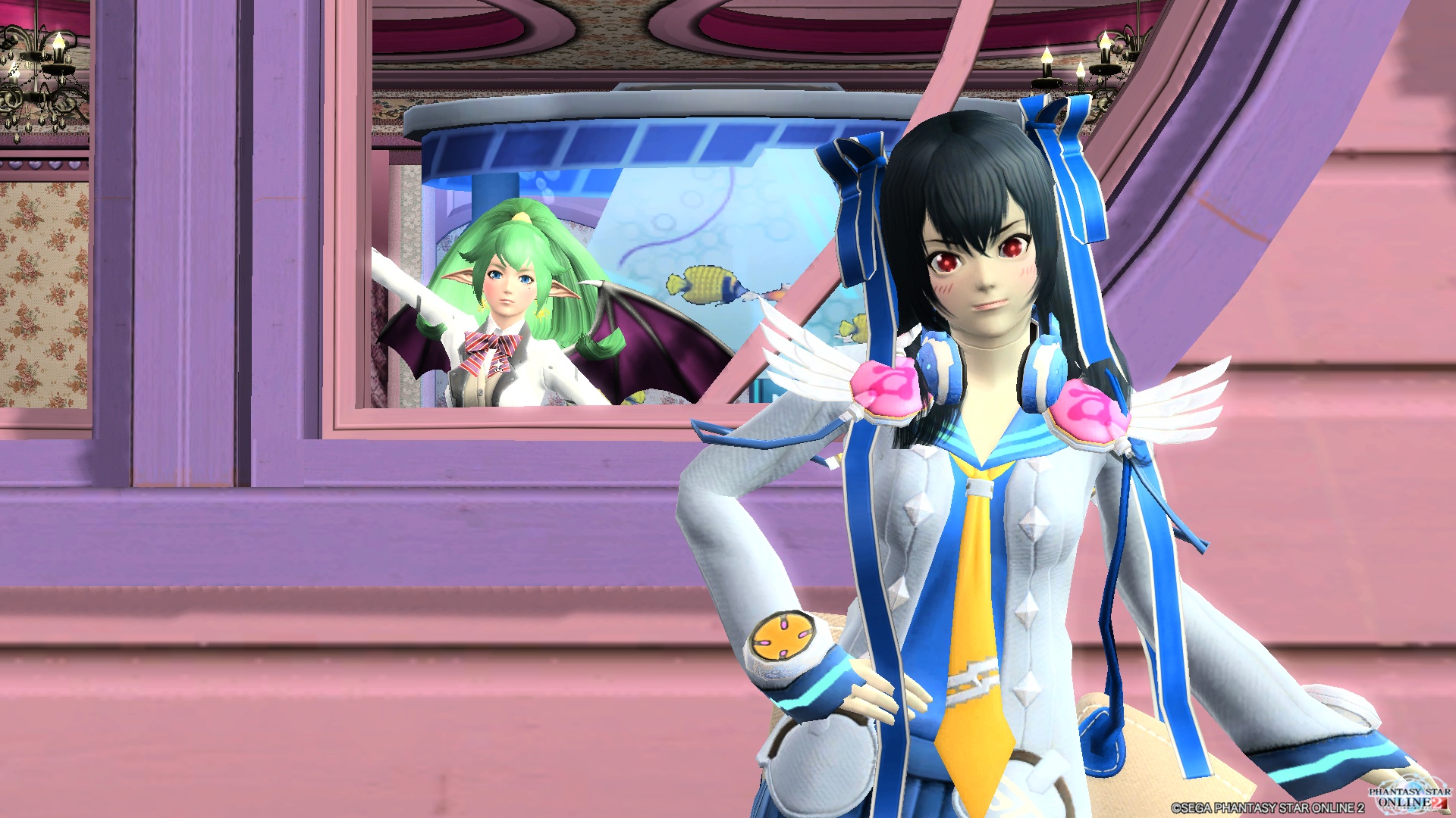 PSO2 リサさんに色々着替えてもらおうの会 : デフォルメ顔で一発逆転を狙う前に