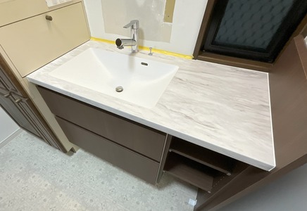 櫻井邸節湯水栓洗面台AFTER