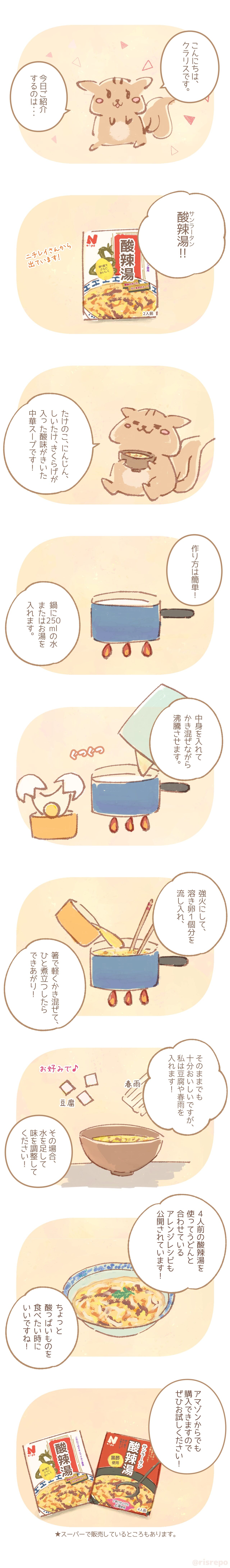 リスレポ