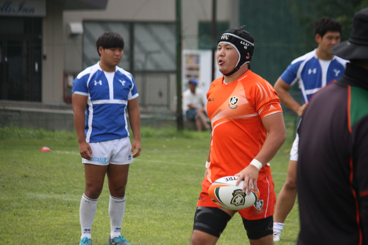 8月16日 日 立正大学 ラグビー部
