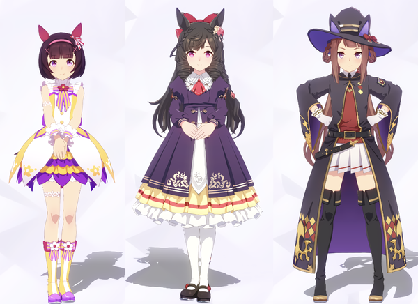 【ウマ娘】ここに三人のウマ娘がおるじゃろ？誰か一人を選ぶんじゃ！のサムネイル画像