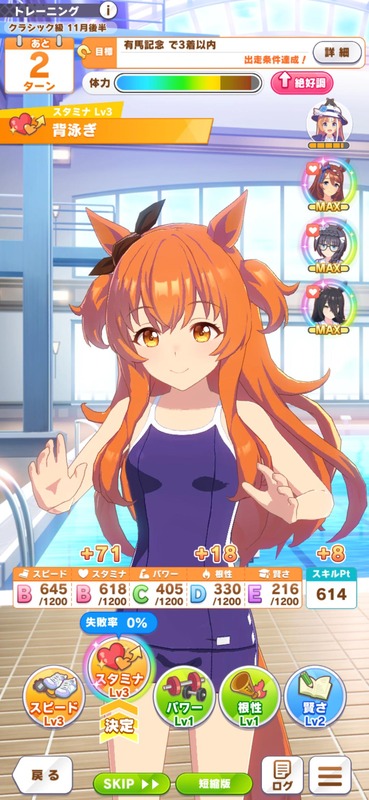 【ウマ娘】「切れ者」や「愛嬌」が付いた途端に下振れする現象なんなん？のサムネイル画像