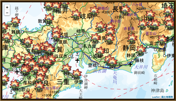 【ドラクエウォーク】愛知県中心部に「もみじこぞう」が出現しないんだがのサムネイル画像