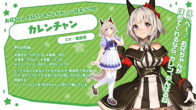 ウマ娘 カレンチャンの馬主さん 自分の娘の名前の馬が萌えキャラになるってどんな気分だろうな ウマ娘 カレンチャンの馬主さん 自分の娘の名前の馬が萌えキャラになるってどんな気分だろうな