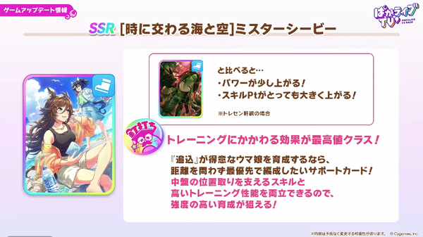 【速報】SSR「ミスターシービー」「エフフォーリア」きたあああ！！！
