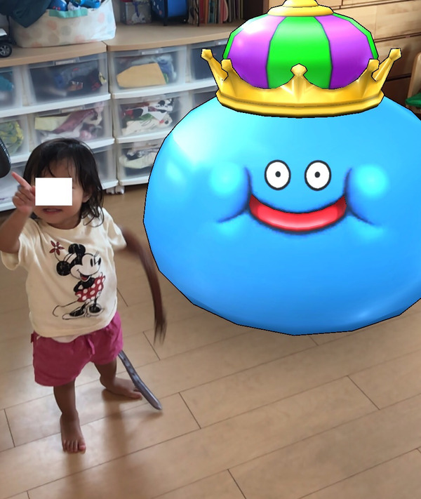【ドラクエウォーク】ARで子供を撮ったら心霊現象になったんだが・・のサムネイル画像