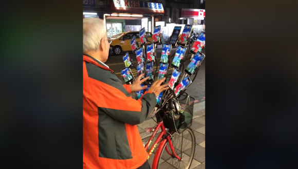 【ドラクエウォーク】自転車用スマホホルダーがめっちゃ捗るんだがwwwのサムネイル画像