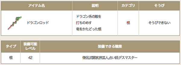 【ドラクエウォーク】「ドラゴンロッド」に思い入れがないんだがのサムネイル画像