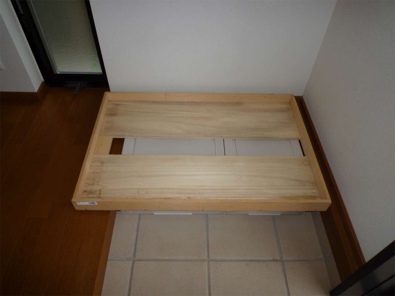 S君の部屋 勝手口 家族用出入り口 そろそろ家作り マイフォレスト しようかな