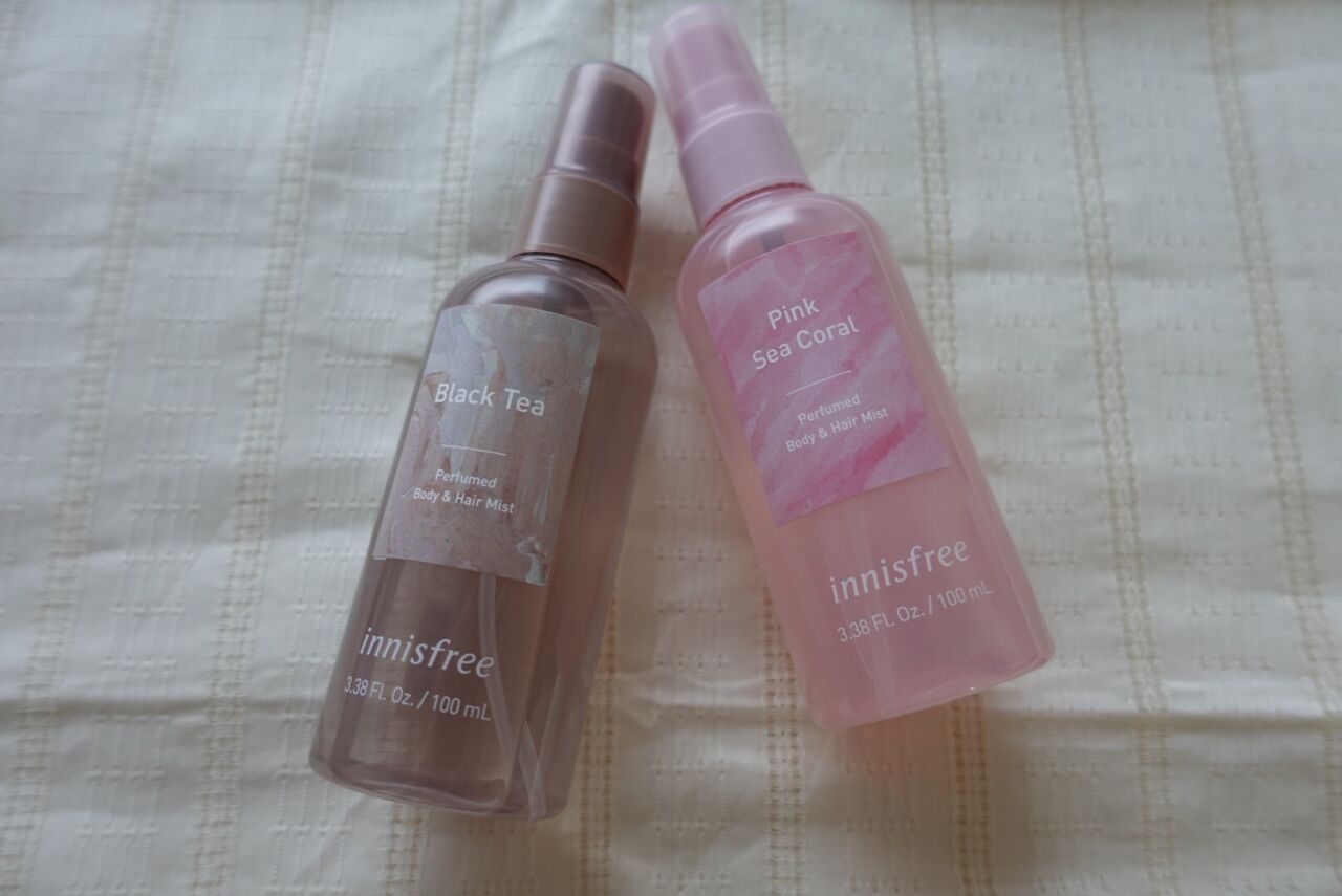 返品不可】 innisfree イニスフリー peach black ミスト ボディミスト
