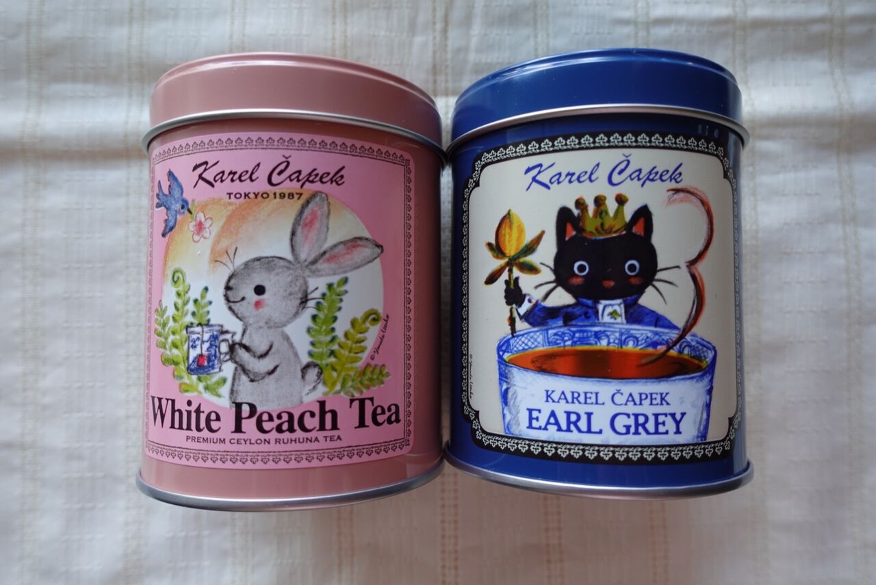 メインは紅茶 それとも缶 可愛い入れ物に美味しい紅茶が入っている カレルチャペック Rithu Blog