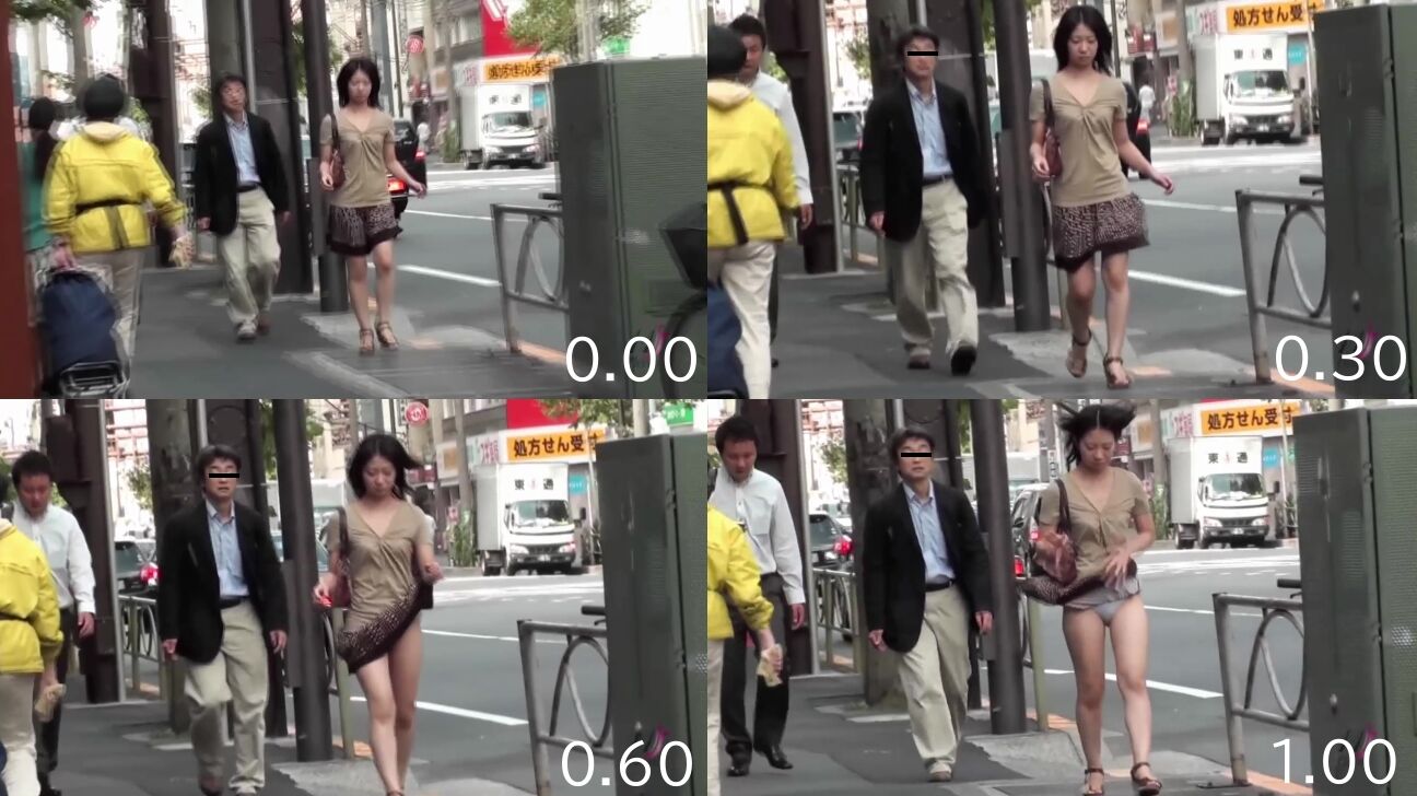 これがモンローパンチラか？ 