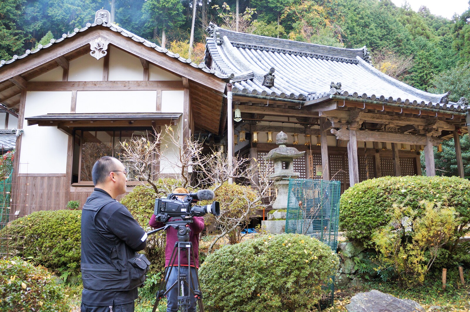 やまと尼寺 じとうさん 山を降りる