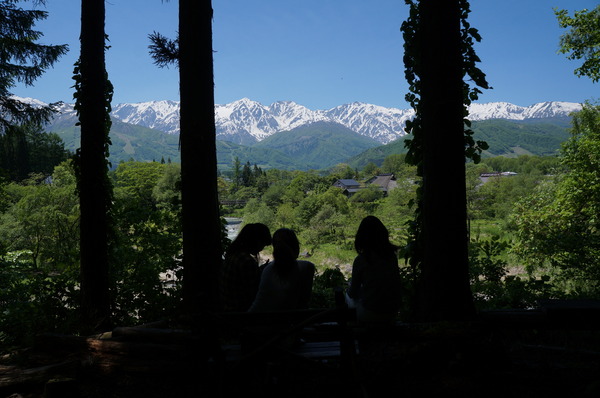 今日の白馬三山 '16年5月18日