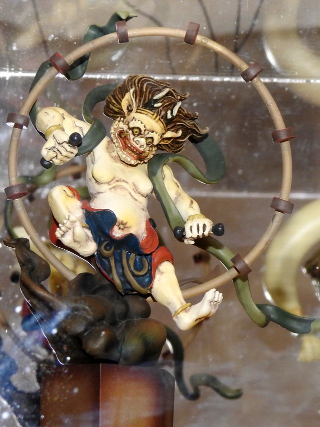 風神雷神 立体像 : 悠悠炊事