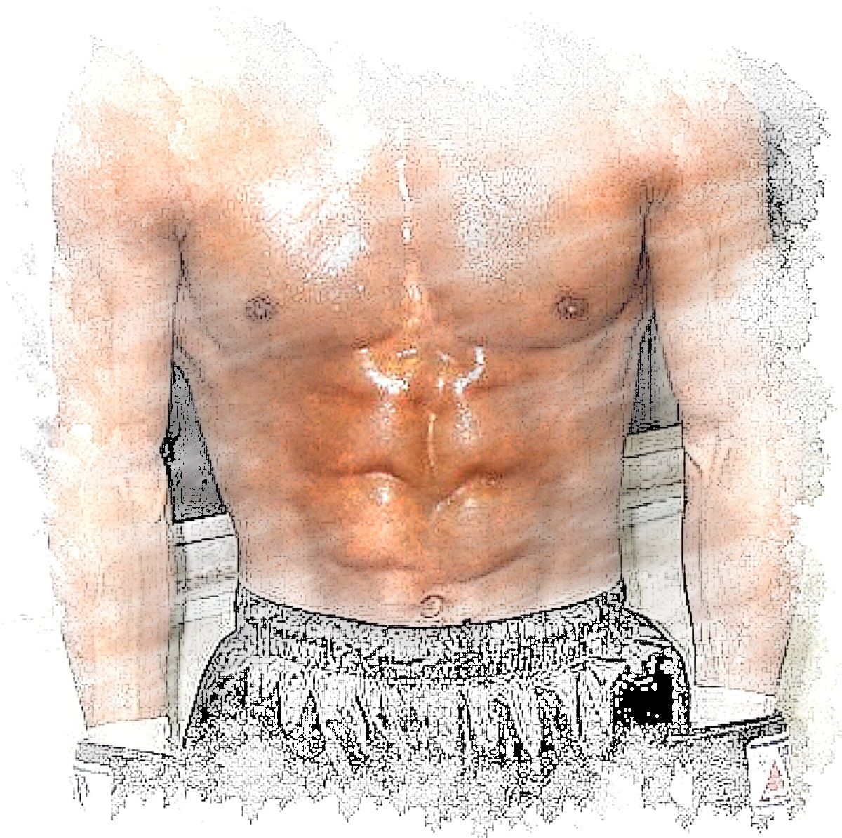 バッキバキの 腹筋 Treasure 宝物