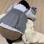 柴田柚菜_正座で寝る