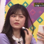柴田柚菜_賀喜遥香のモノマネ1