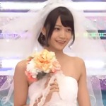 深川麻衣_ウェディングドレス