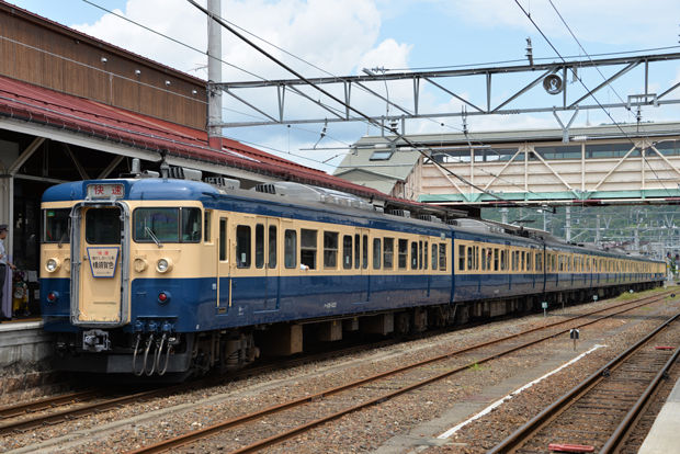2014年7月 懐かしの115系横須賀色 3 : 黒革の雑記帖
