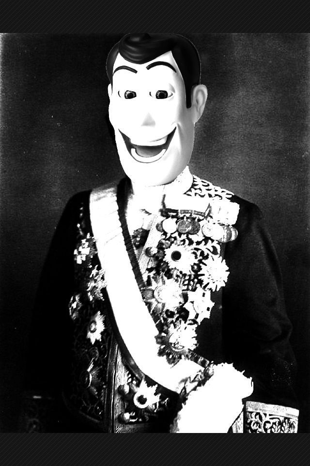 ウッディーをモノクロにしたら怖すぎワロタｗｗw ラジック