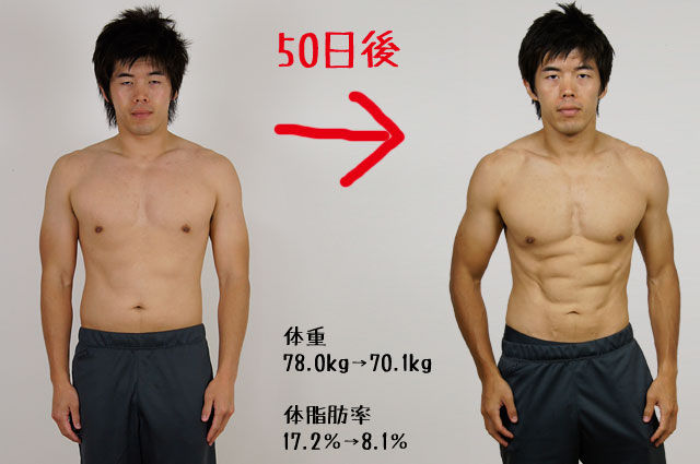 ダイエット 筋トレ のbefore After画像貼ってく ラジック
