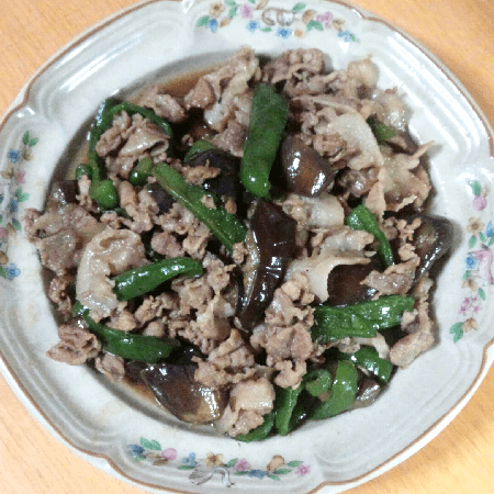 20160806_豚肉と野菜の甘辛炒め