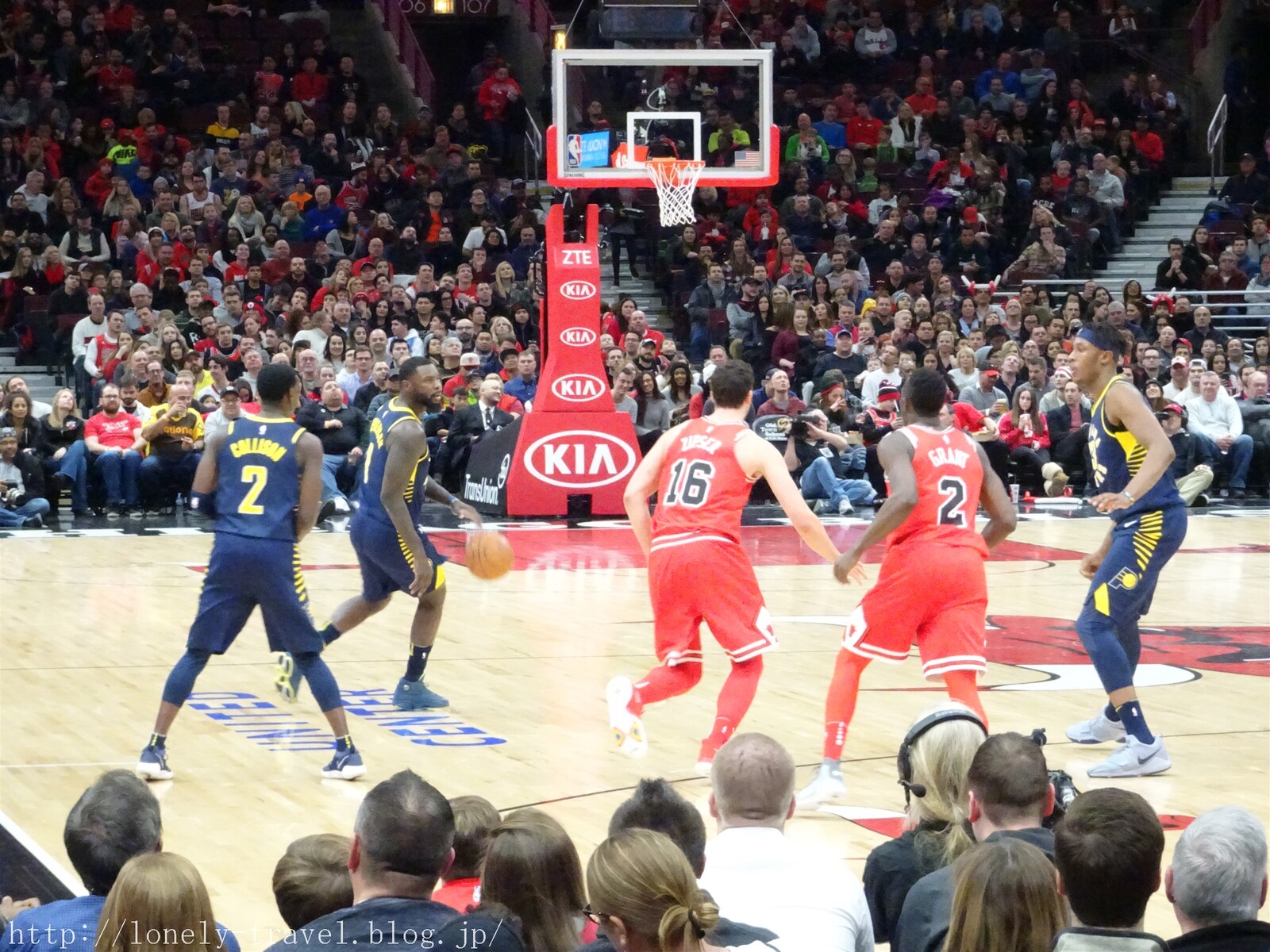 シカゴ旅行記12 Nba現地観戦 ペイサーズvsブルズ ユナイテッド センター 試合 前半編 ロンリートラベル 海外個人旅行記 シカゴ旅行記12 Nba現地観戦 ペイサーズvsブルズ ユナイテッド センター 試合 前半編 ロンリートラベル 海外個人旅行記