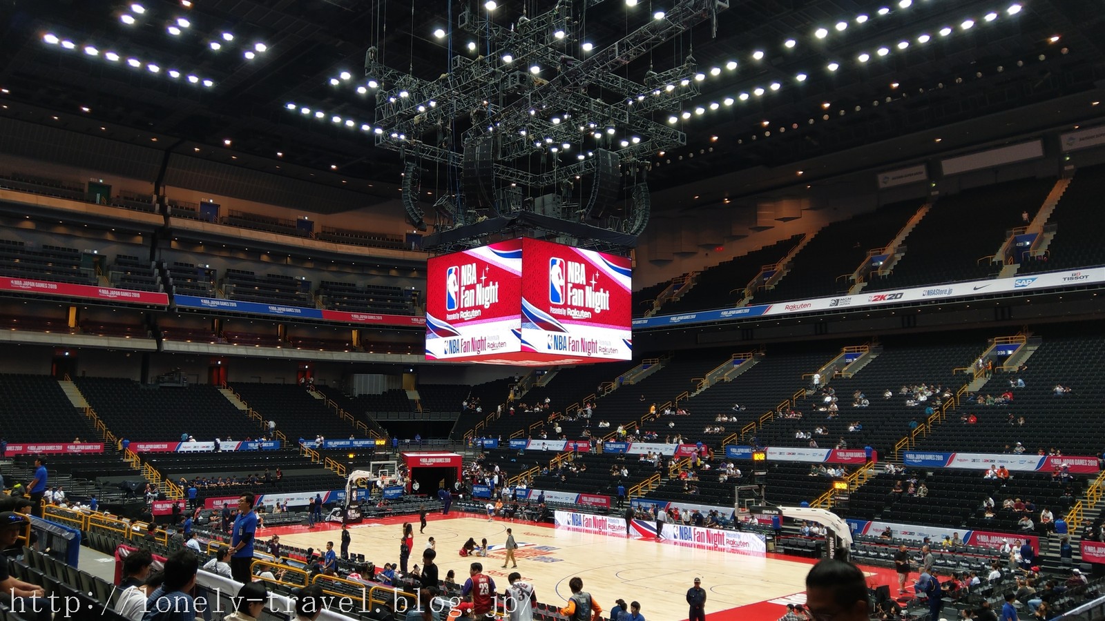 NBA JAPAN GAMES 2019】NBA FAN Night（ファンナイト）観戦記@さいたま  