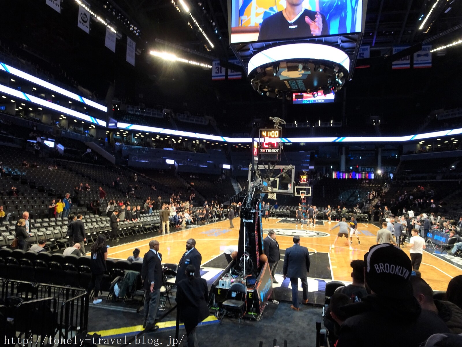 ニューヨーク旅行記7 【NBA現地観戦】ペイサーズVSネッツ