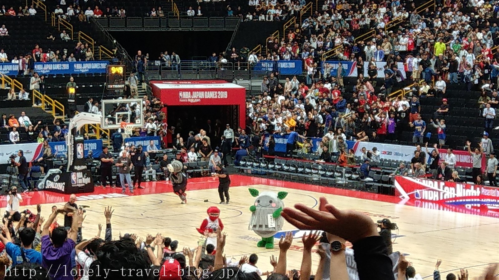 NBA JAPAN GAMES 2019】NBA FAN Night（ファンナイト）観戦記@さいたま  