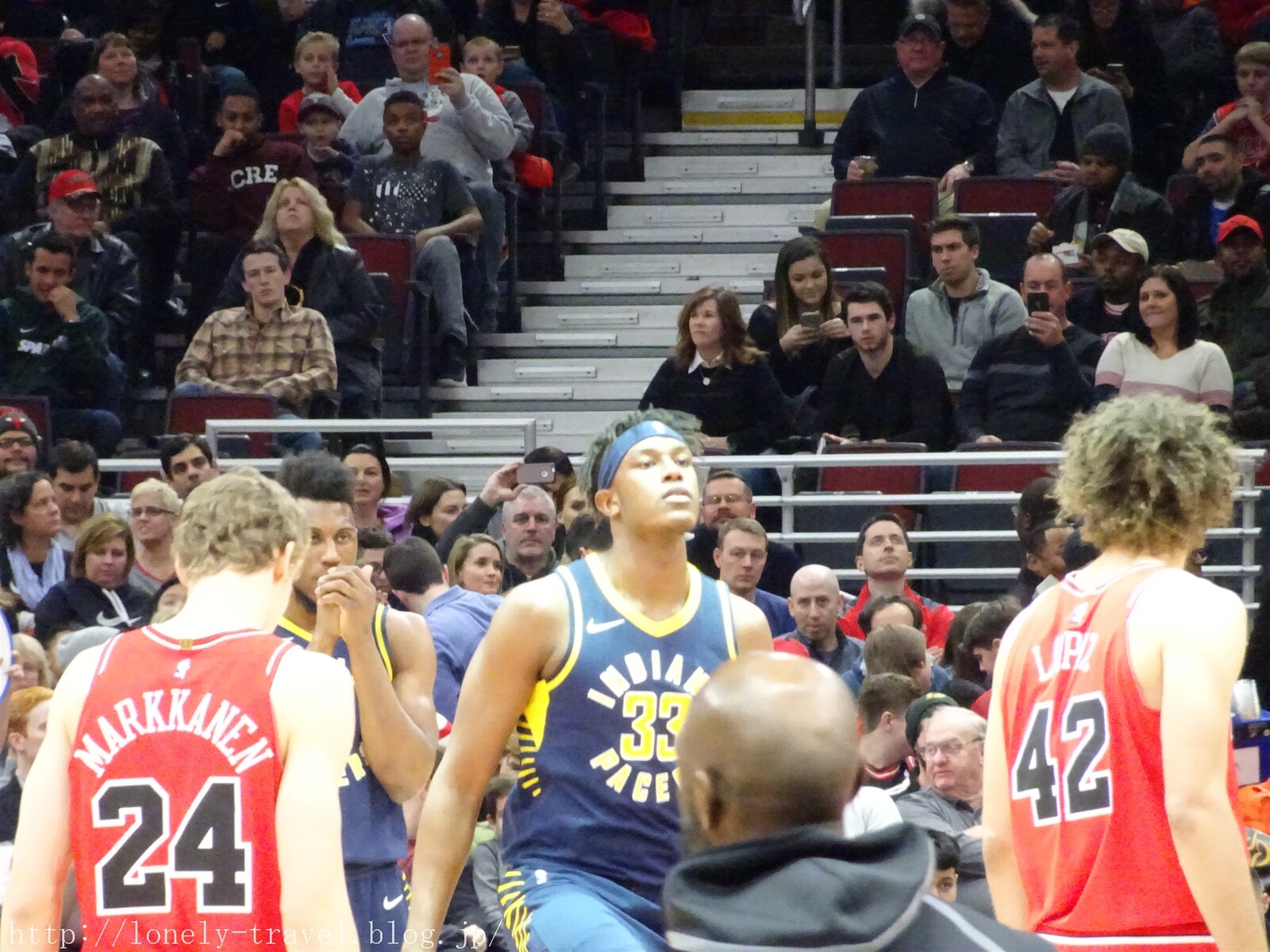 シカゴ旅行記12 Nba現地観戦 ペイサーズvsブルズ ユナイテッド センター 試合 前半編 ロンリートラベル 海外個人旅行記 シカゴ旅行記12 Nba現地観戦 ペイサーズvsブルズ ユナイテッド センター 試合 前半編 ロンリートラベル 海外個人旅行記