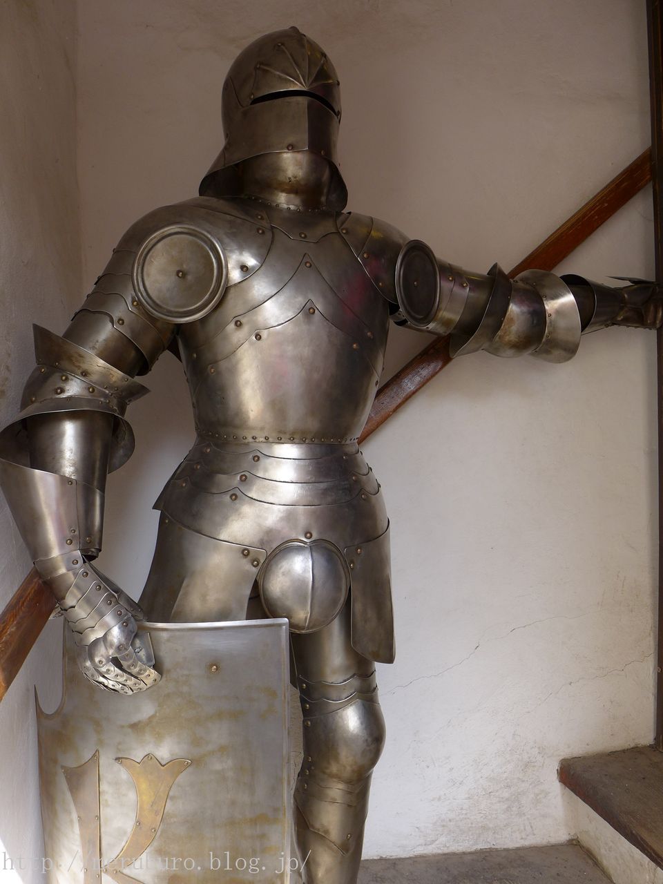 チェコ旅行記9 男子必見！プラハ城黄金小路に中世騎士の武器