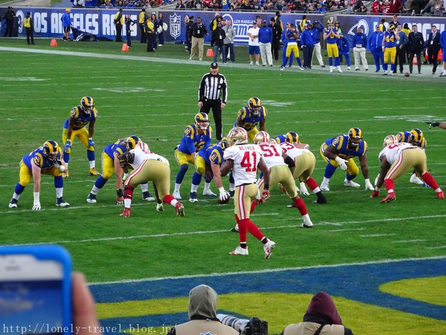 2016/12/24 49ersVSRams